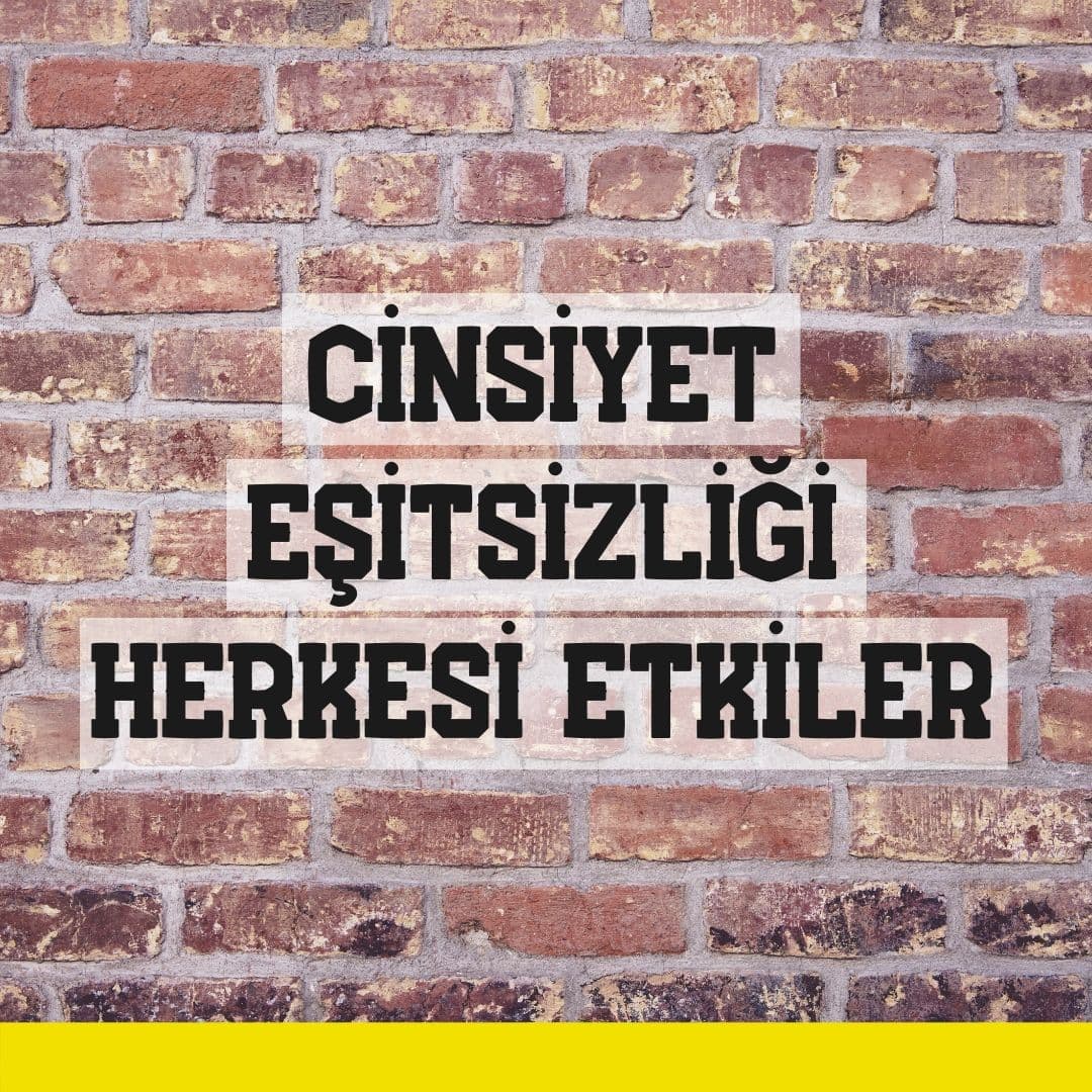 Cinsiyet Eşitsizliği Herkesi Etkiler
