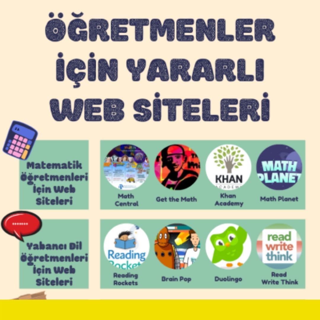 Öğretmenler İçin Yararlı Web Siteleri