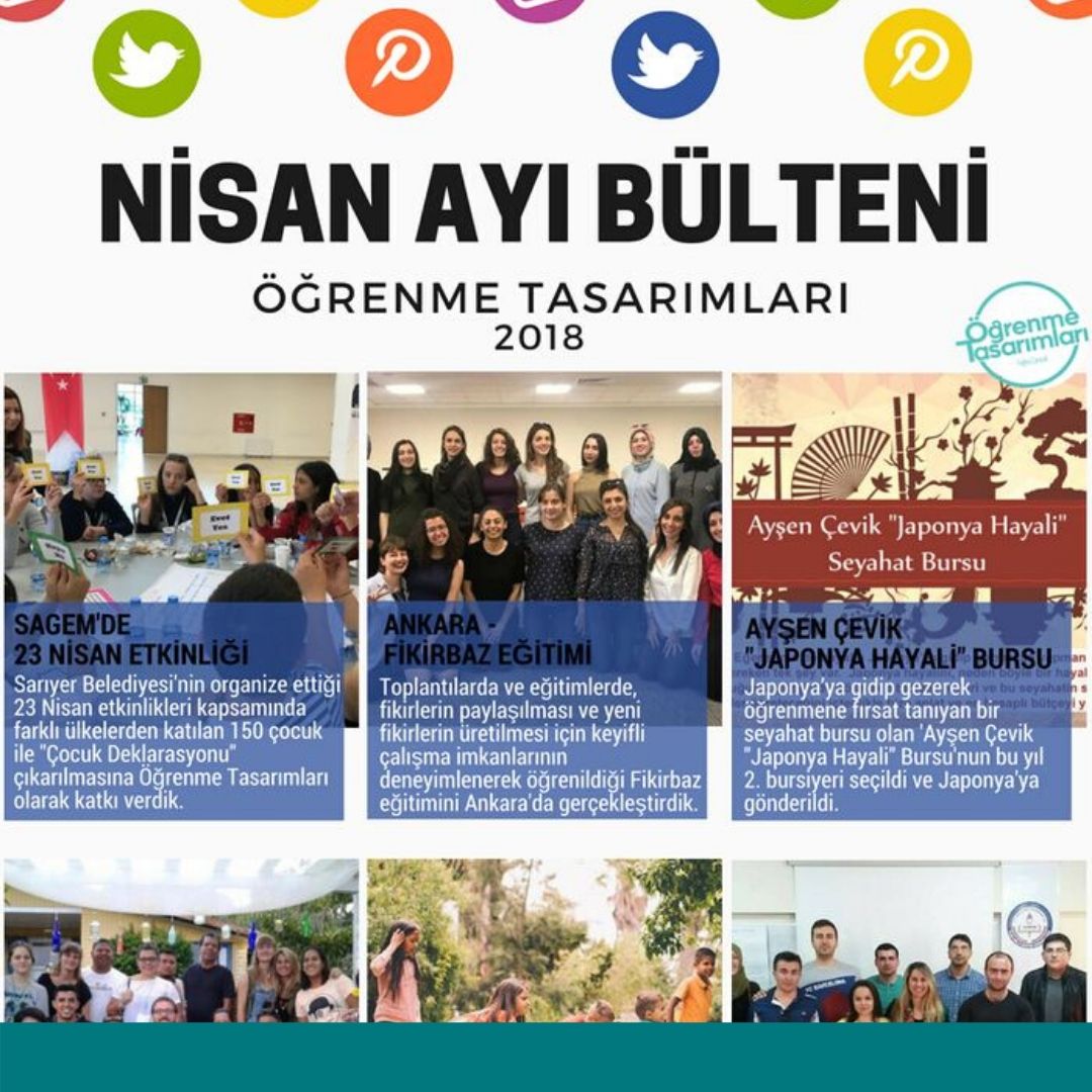 Öğrenme Tasarımları Nisan Ayı Bülteni
