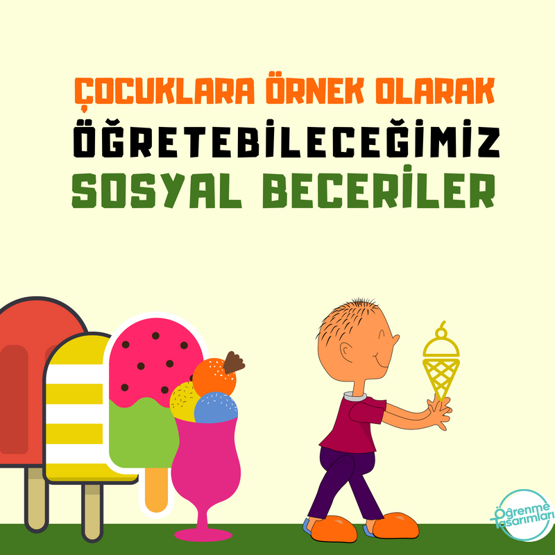 Çocuklara Örnek Olarak Öğretebileceğimiz Sosyal Beceriler