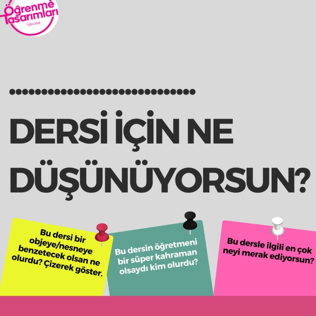 Dersinizi Değerlendirmek İster misiniz?