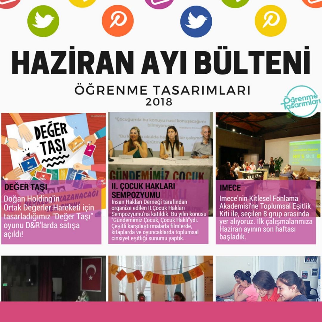 Öğrenme Tasarımları Haziran Ayı Bülteni
